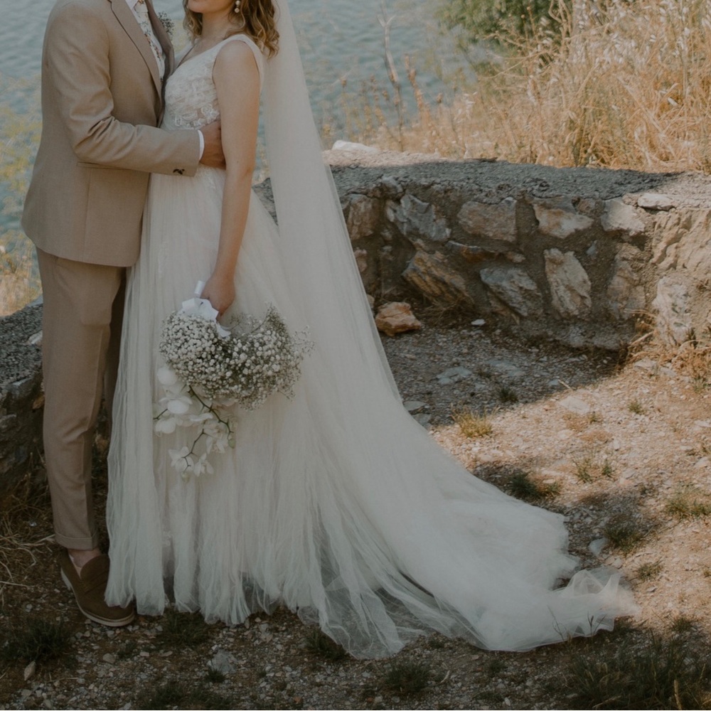 Anthropology Watters Malone Wedding Bridal Gown